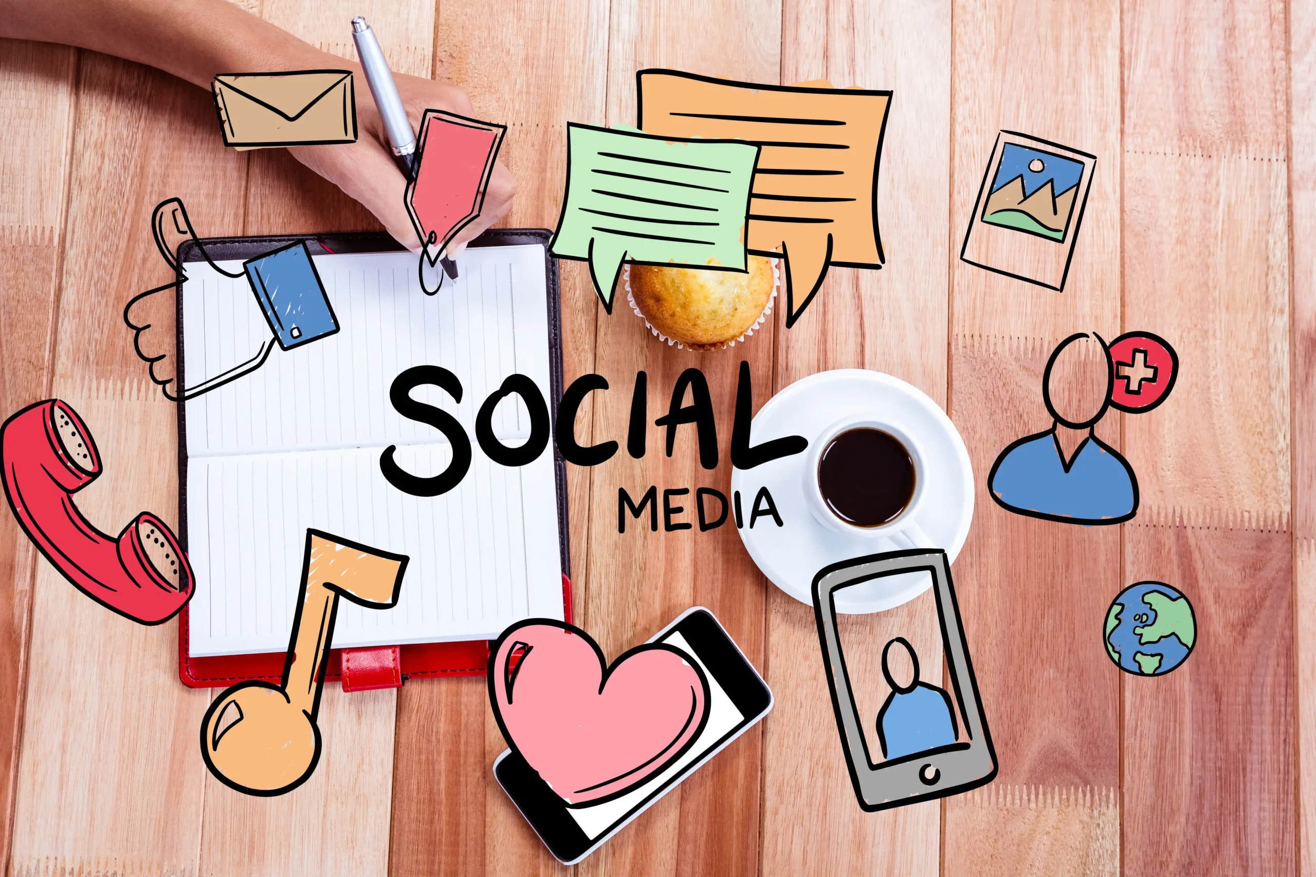 High-quality social media content