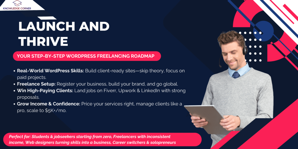WordPress Freelancing Roadmap