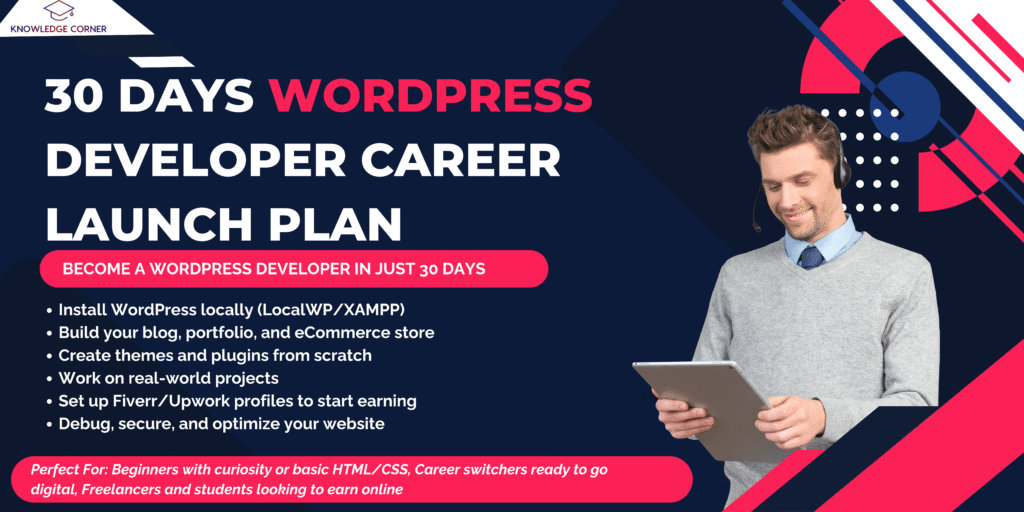 30-Day WordPress Career Launch